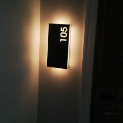 Led Illuminated Door Number