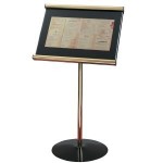 Brass Standing Menu