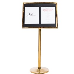 Brass Menu Board