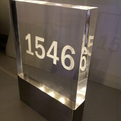 Led Illuminated Room Number