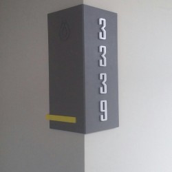 Corner Door Number