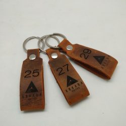 Numbered Keychain