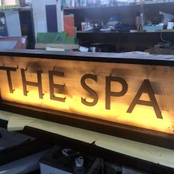 Spa Sign