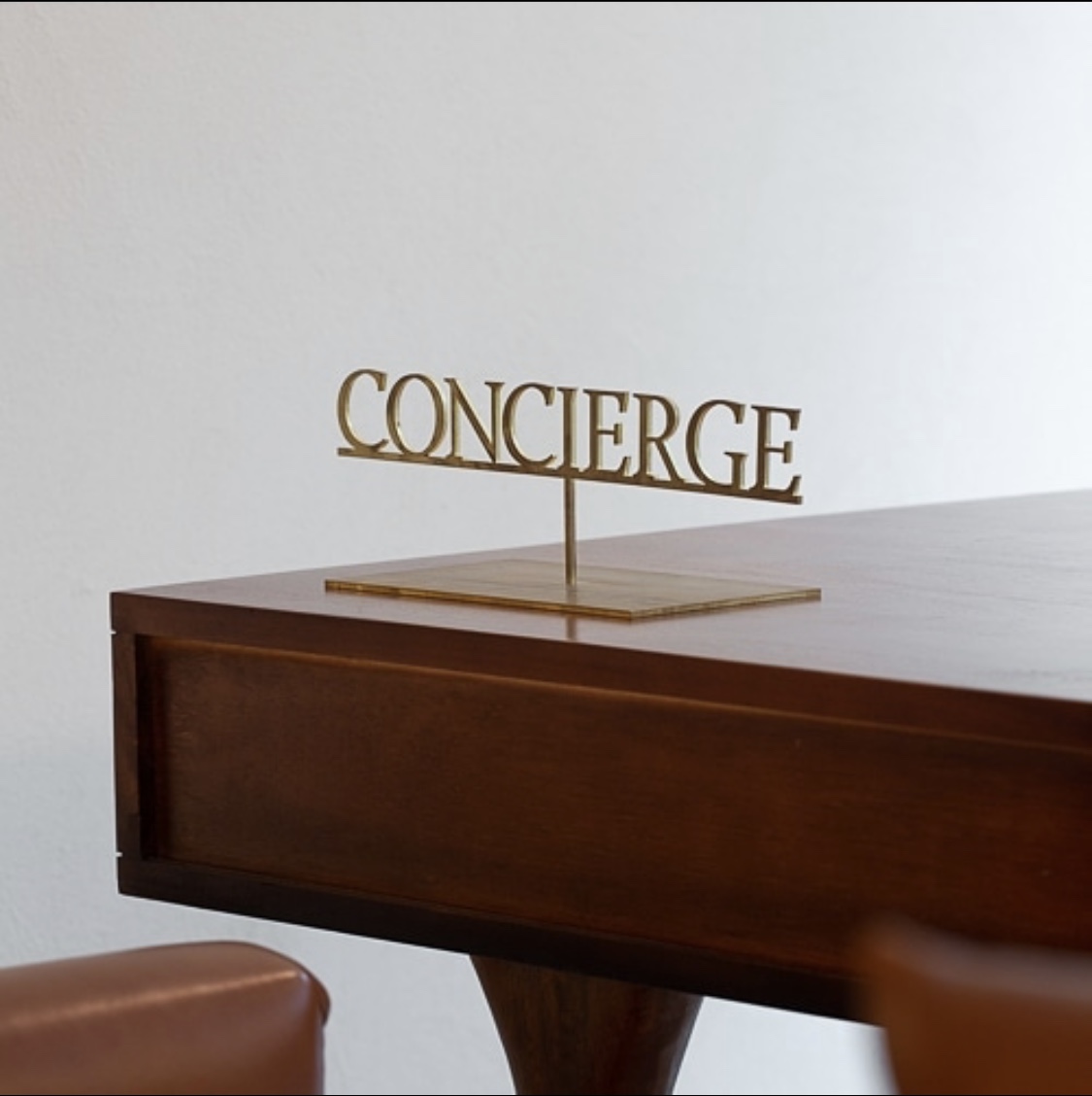 Masa İsimlik Concierge