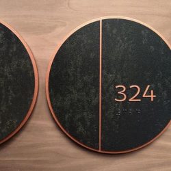 Copper Door Number