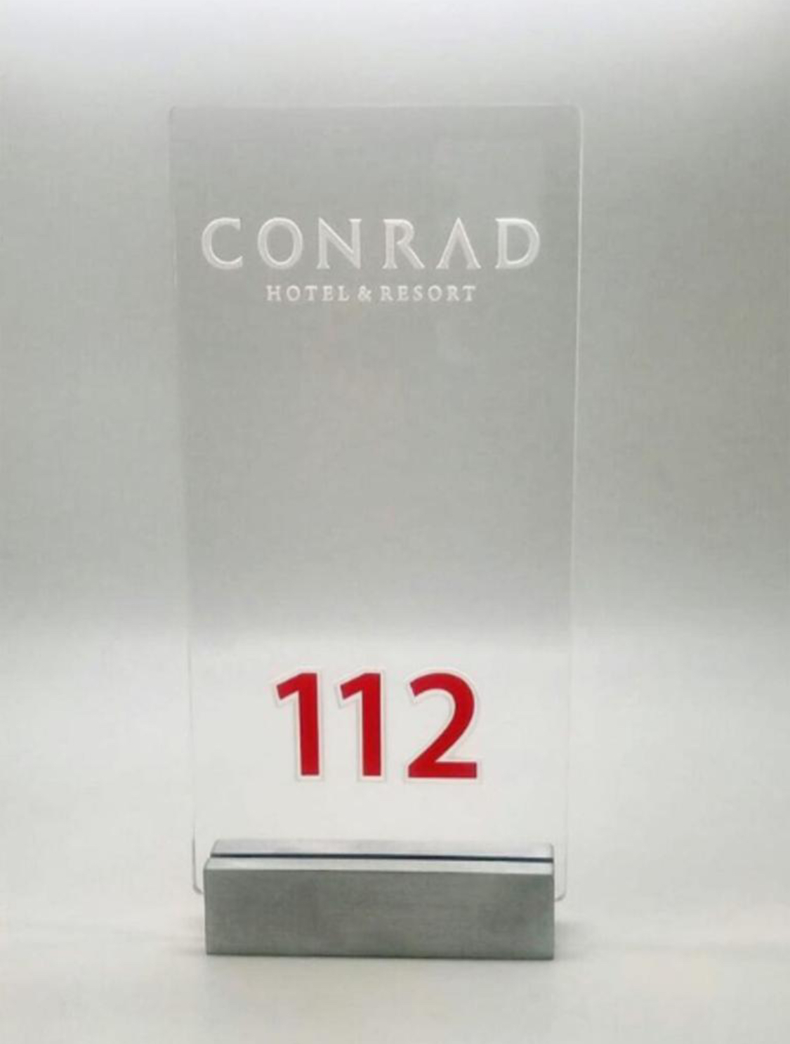 Conrad Hotel Kapı Numarası