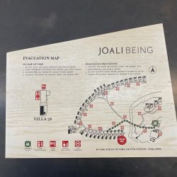 Joali Hotel Yangın Kaçış Planı