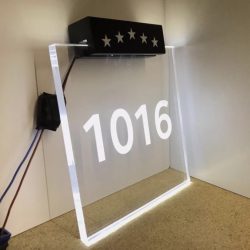 Plexi Door Number