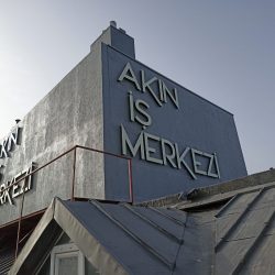 Business Center Roof Sign