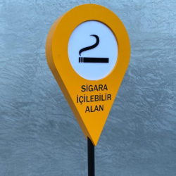 Sigara İçilebilir Alan Panosu