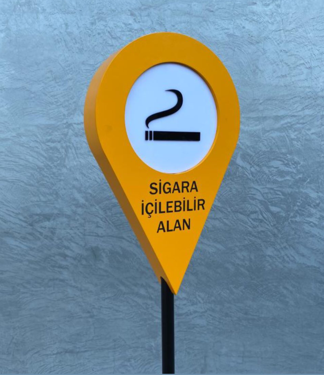 Sigara İçilebilir Alan Panosu