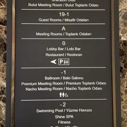 Hotel Floor Plan Board