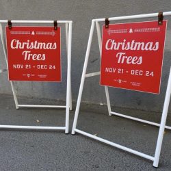 Christmas Sandwich Stand