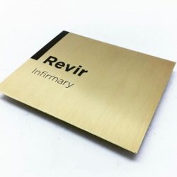 Brass Material Nameplate