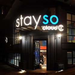 Stayso Enterance Sign