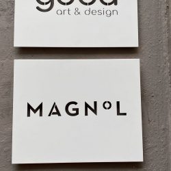 Gallery Entrance Sign