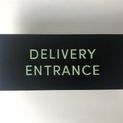 Delivery Entrance